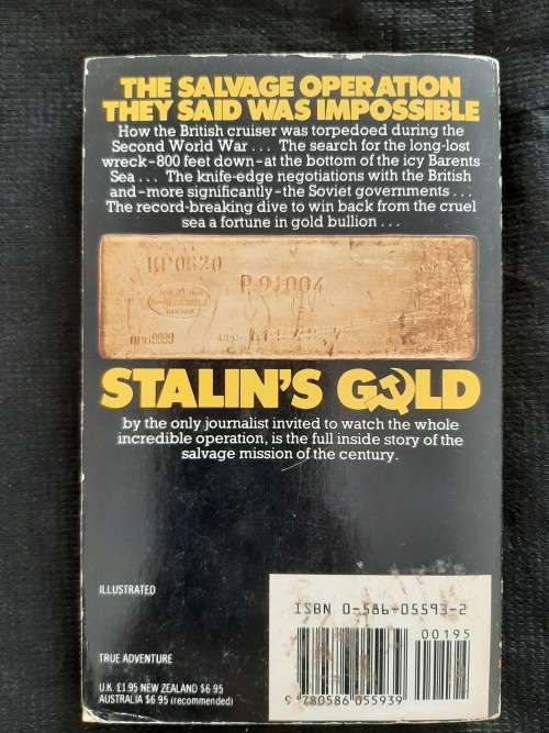 Stalin`s Gold: The Story of HMS Edinburgh & Its Treasure By Barrie Penrose