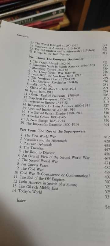 A history of the world. R. J. Unstead.