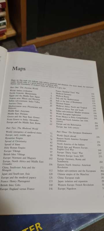 A history of the world. R. J. Unstead.
