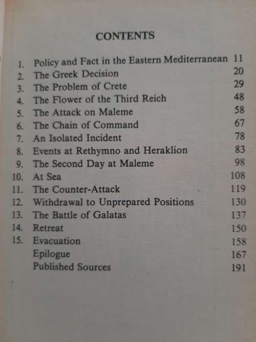 The Fall of Crete By Alan Clark