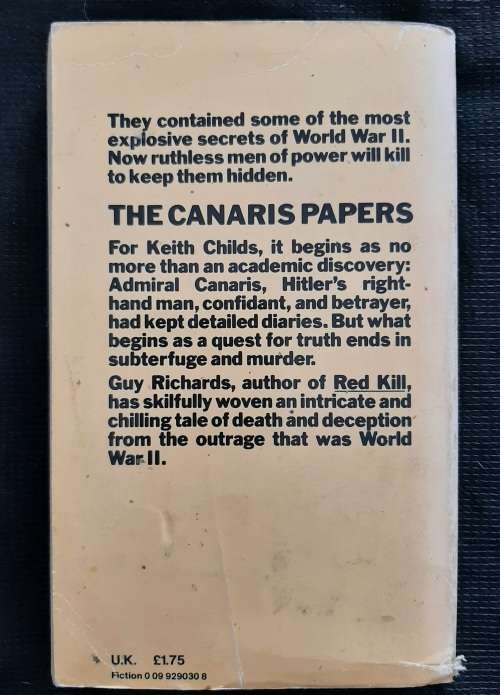 The Canaris Papers By Guy Richards
