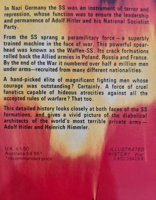 The Black Angels: The story of the Waffen-SS By Rupert Butler
