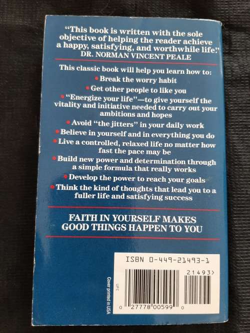 The Power of Positive Thinking By Norman Vincent Peale