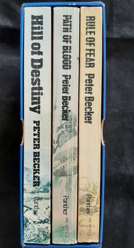 Rule of Fear, Path of Blood, Hill of Destiny (Box set) By Peter Becker