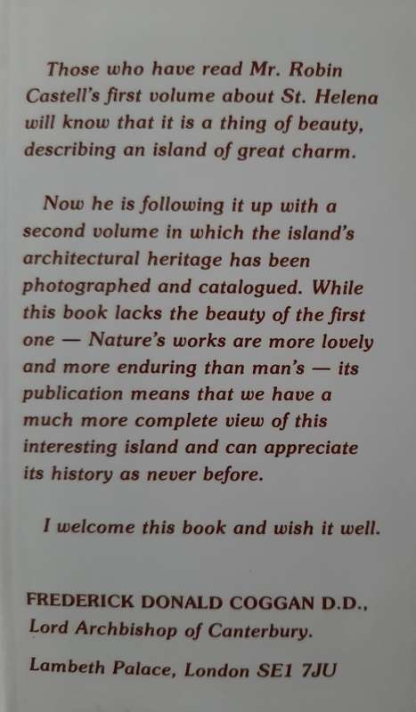 St.Helena By Robin Castell SIGNED
