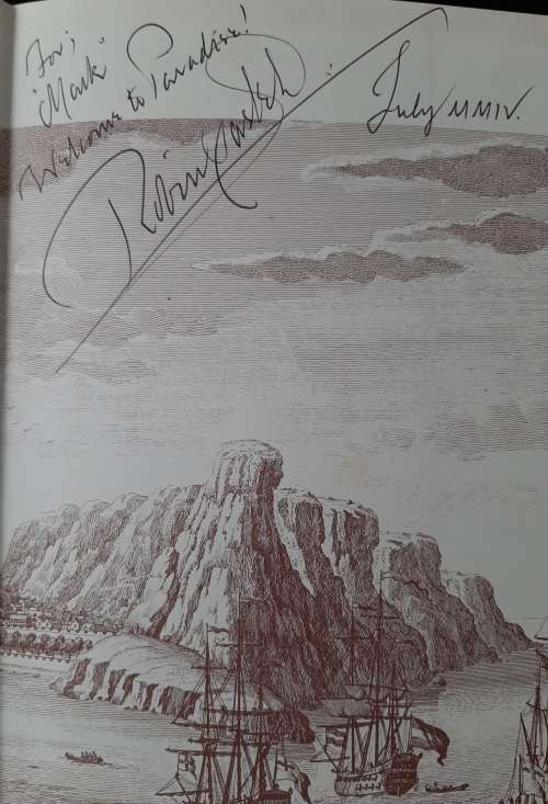 St.Helena By Robin Castell SIGNED