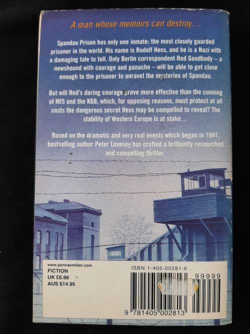 The Secret of Spandau By Peter Lovesey