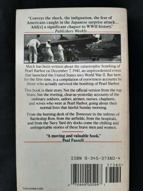 Remembering Pearl Harbor Edited by Robert S. La Forte & Ronald E. Marcello