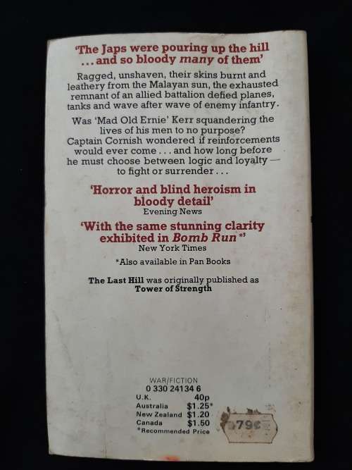 The Last Hill By Spencer Dunmore