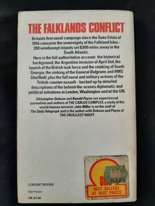 The Falklands Conflict By Christopher Dobson, John Miller & Ronald Payne