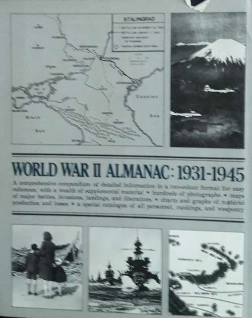 World War II Almanac 1931 - 1945 -  Robert Goralski