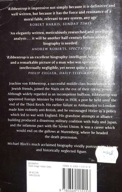 Ribbentrop - Michael Bloch