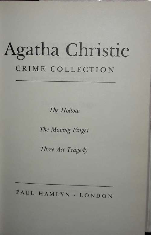 Crime Collection - Agatha Christie