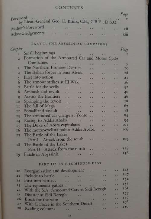 Springboks in Armour: The South African Armoured Cars in W.W.II By Harry Klein