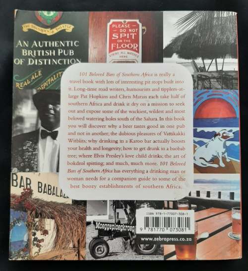 101 Beloved Bars of Southern Africa By Chris Marais & Pat Hopkins