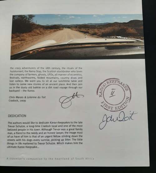 Karoo Keepsakes By Chris Marais & Julienne du Toit