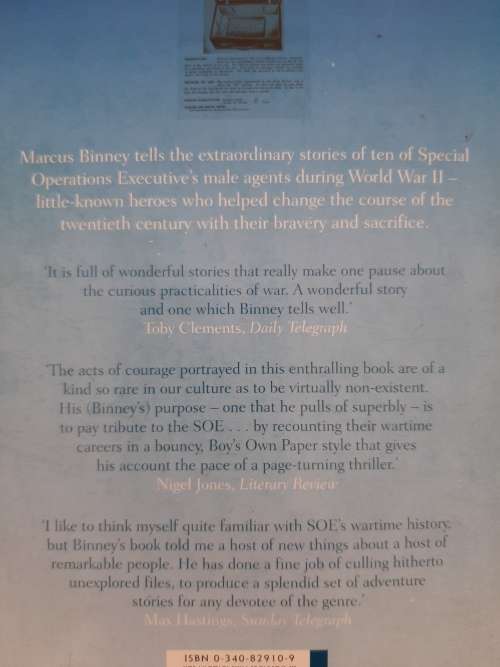 Secret War Heroes: Men of the Special Operations Executive By Marcus Binney