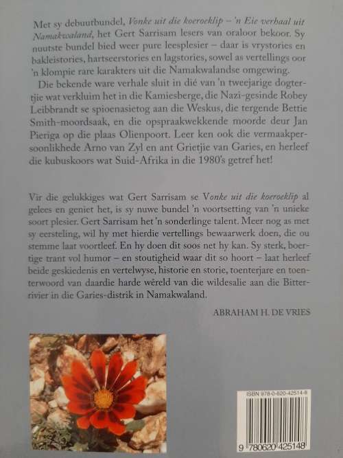 As Murasies kon Praat: Ware verhale uit Namakwaland By Gert Sarrisam