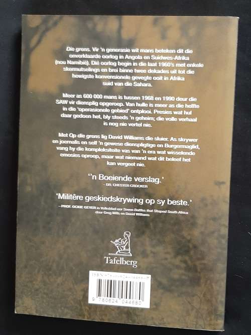 Op die Grens 1965-1990: Wit mans se militêre ervaring By David Williams