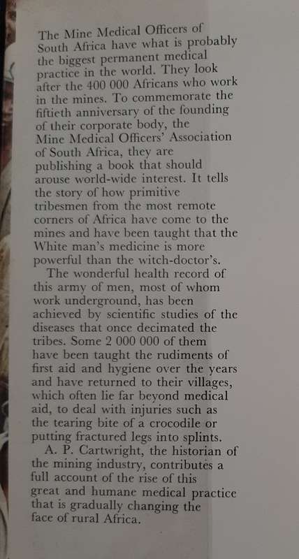 Doctors of the Mines By A.P. Cartwright