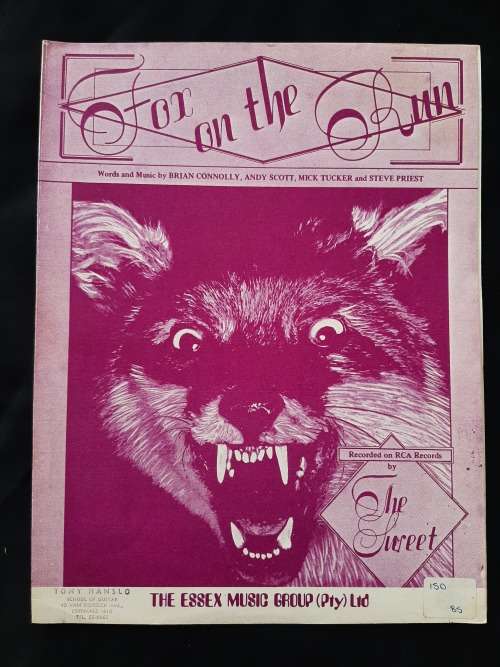 Fox on the Run By Brian Connolly, Andy Scott, Mick Tucker & Steve Priest