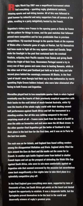 The Springboks Win Rugby`s Greatest Prize: Rugby World Cup 2007 Edited by Ian Robertson