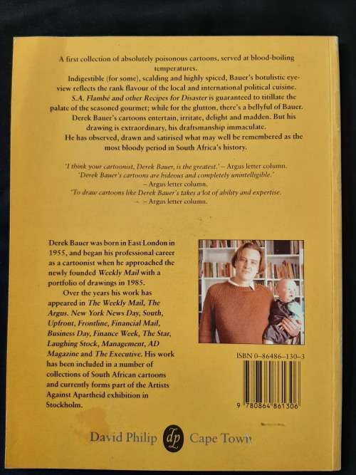 S.A. Flambé and Other Recipe for Disaster By Derek Bauer & Susan de Villiers