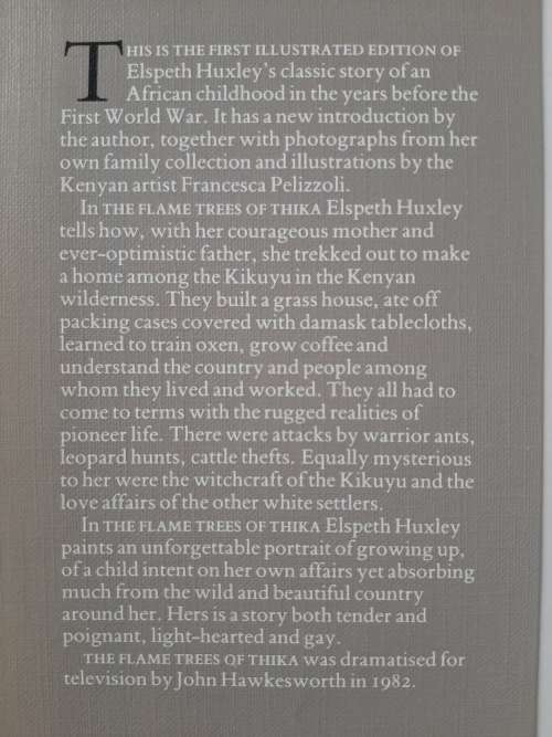 The Flame Trees of Thika: Memories of an African Childhood By Elspeth Huxley