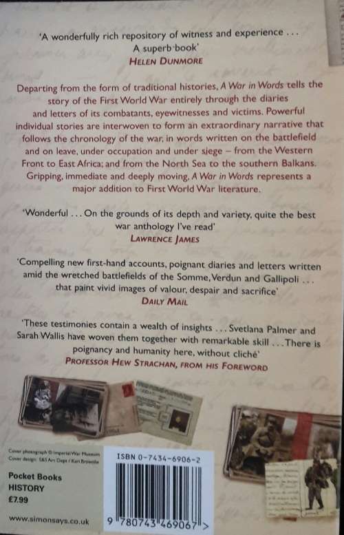 A War In Words - Svetlana Palmer & Sarah Wallis