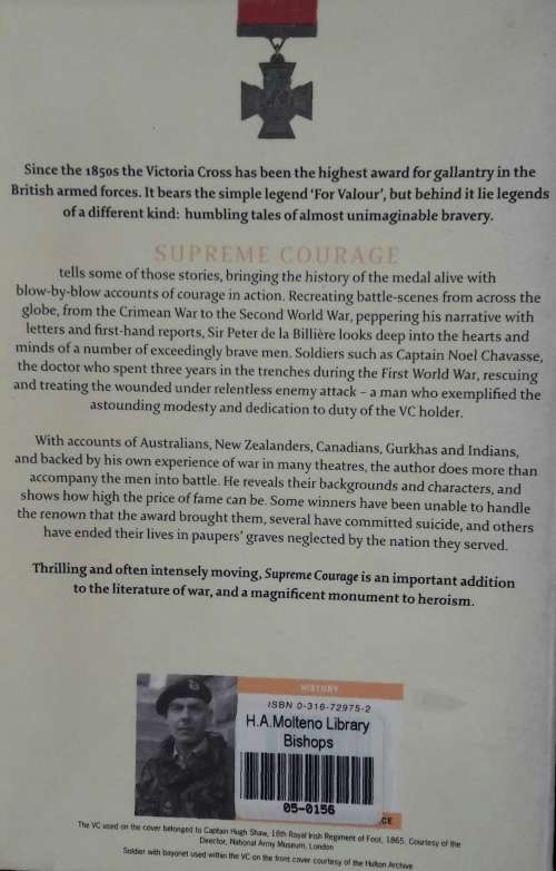 Supreme Courage - General Sir Peter de la Billiere