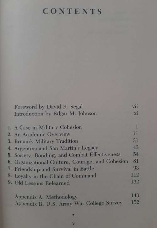 Mates & Muchachos: Unit Cohesion in the Falklands/Malvinas War By Nora Kinzer Stewart