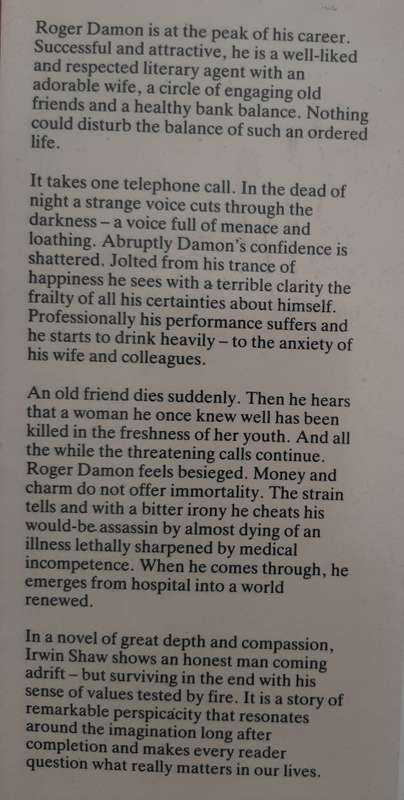 Acceptable Losses By Irwin Shaw