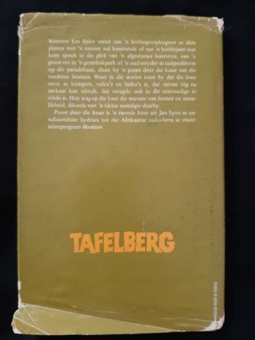 Poort deur die Koue (Vertellings 2) By Jan Spies