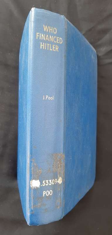 Who Financed Hitler By James Pool & Suzanne Pool