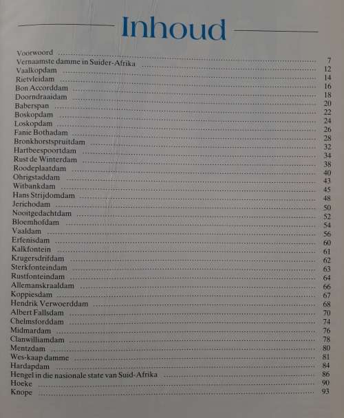 Gids van Hengeldamme in Suider-Afrika & hulle vissoorte By Norman Hughes