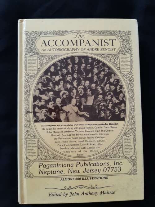 The Accompanist: An Autobigraphy of Andre Benoist Edited by John Anthony Maltese