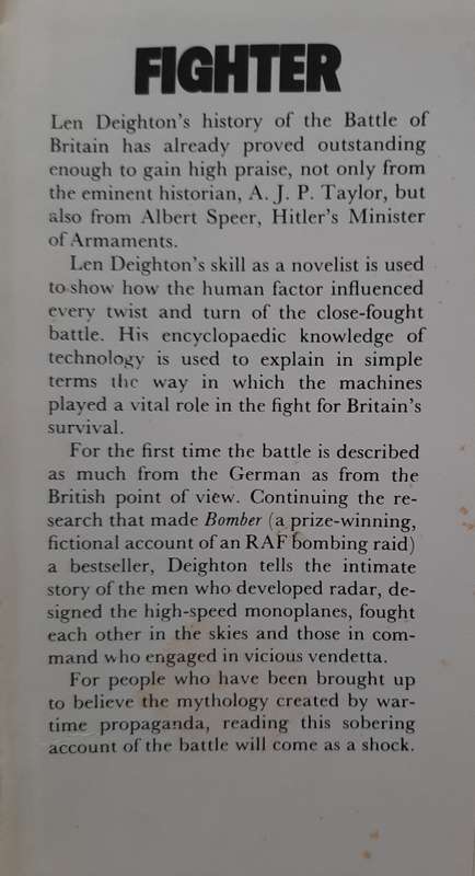 Fighter: The True Story of the Battle of Britain By Len Deighton