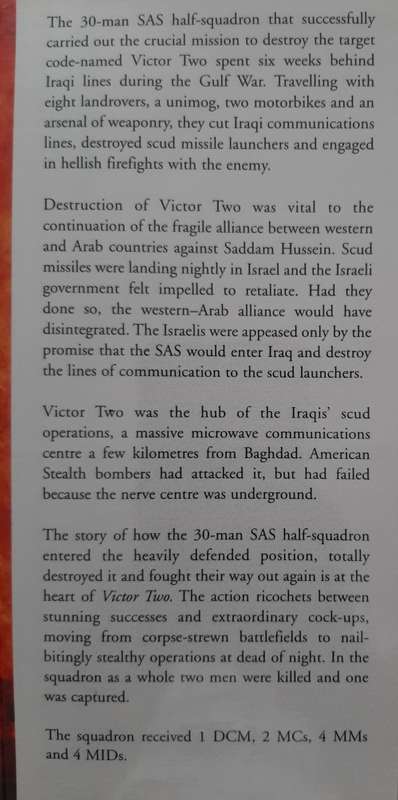 Vistor Two - Inside Iraq: The Crucial SAS Mission By Peter `Yorky` Crossland