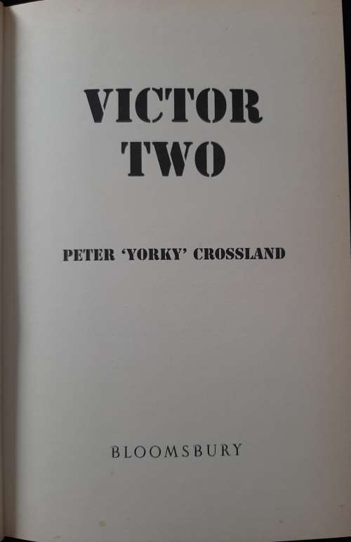 Vistor Two - Inside Iraq: The Crucial SAS Mission By Peter `Yorky` Crossland