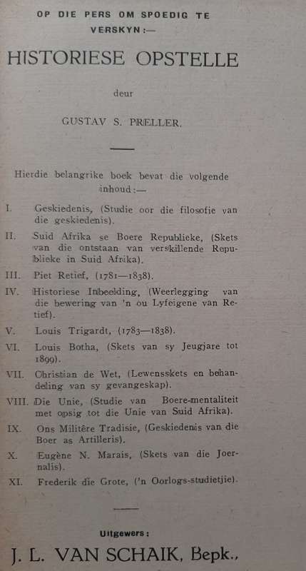 Voortrekker Wetgewing: Notule van die Natalse Volksraad 1839-1845 By Gustav S. Preller
