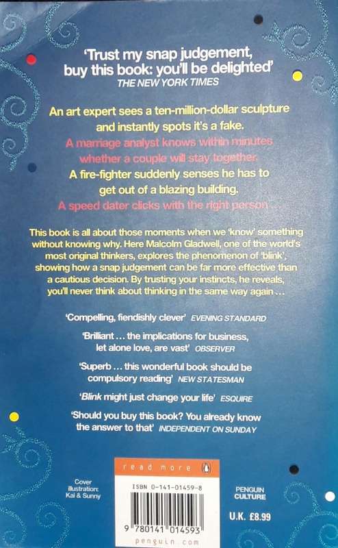 Blink - Malcolm Gladwell