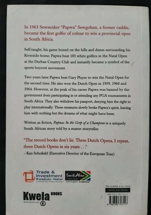 Papwa: In the Grip of a Champion By Maxine Case
