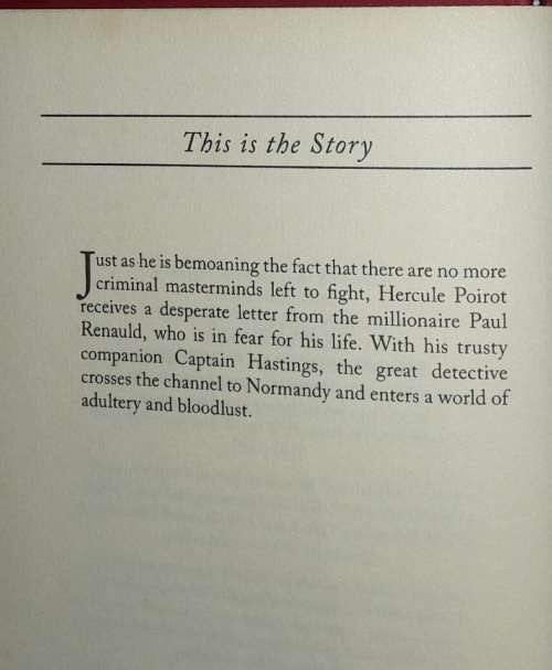 The Murder On The Links - Agatha Christie