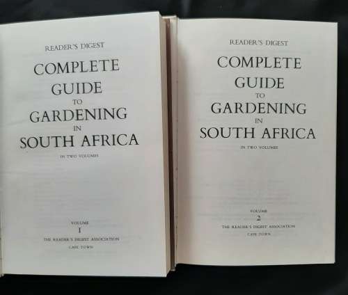 Reader`s Digest Complete Guide to Gardening in South Africa In Two Volumes