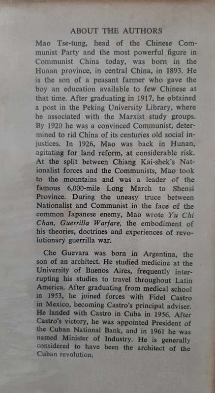 Guerilla Warfare By Mao Tse-Tung & Che Guevara