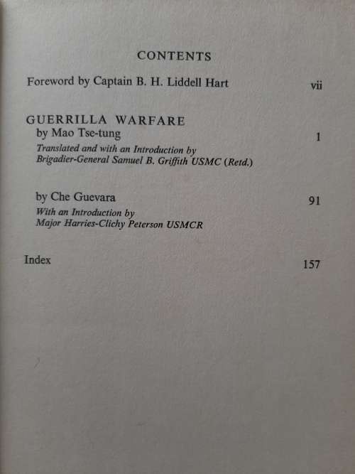 Guerilla Warfare By Mao Tse-Tung & Che Guevara