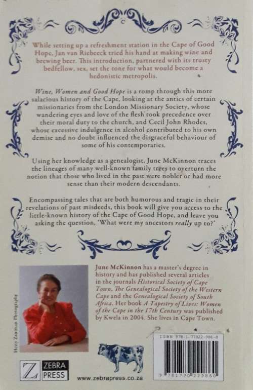 Wine, Woman & Good Hope - June McKinnon
