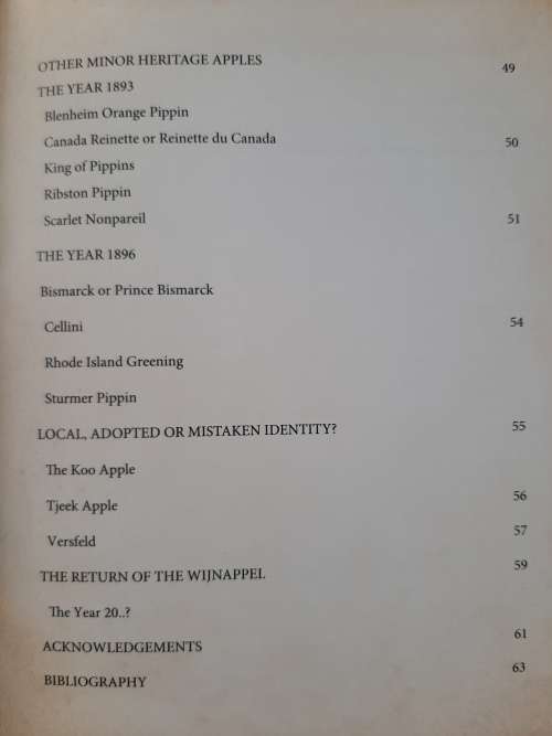 Apples in the Early Days at the Cape By Buks Nel & Henk Griessel