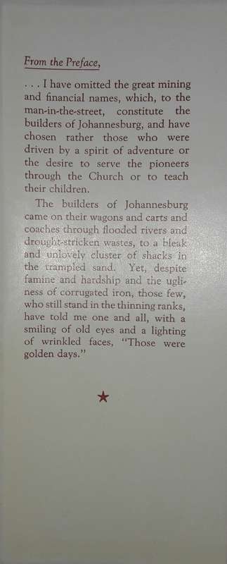 Seven Builders Of Johannesburg - Juliet Konig