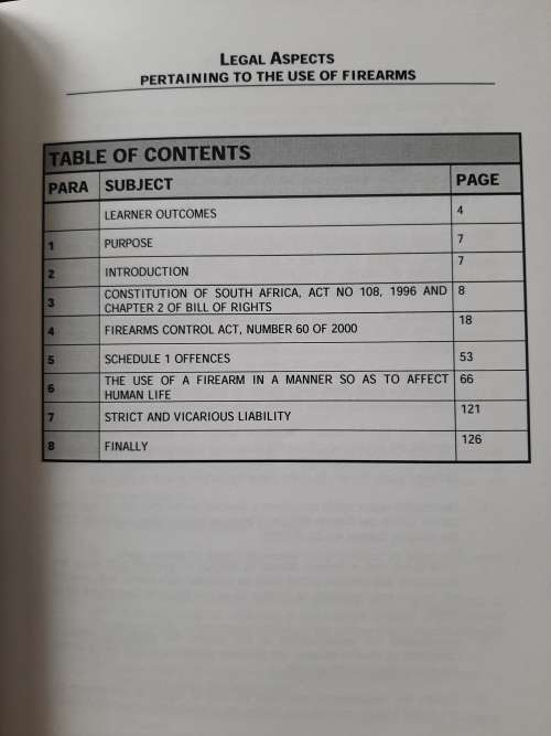 The Official Guide to Use of Firearms By Johan Ras, Jaco Bezuidenhout & Willie Thorpe